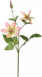 Clematis spray 65 cm pink kunstbloem zijde nepbloem