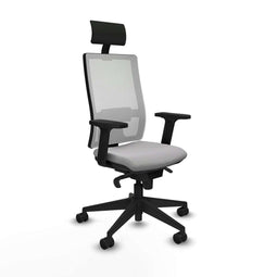 Bureaustoel Piqueras y Crespo 2D066N1 Lichtgrijs
