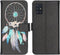 iMoshion Hoesje Geschikt voor Samsung Galaxy A51 Hoesje Met Pasjeshouder - iMoshion Design Softcase Bookcase - Zwart / Meerkleurig / Dreamcatcher
