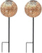Lumisky Agadir - Solar Staande Led Buitenlamp - Tuinprikker - Set van 2