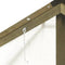 vidaXL Broeikas - Kweekkas - 114x80x50 cm - vurenhout - grijs