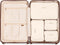 SUITSUIT Fab Seventies - Packing Cube Set - 4 Organizers - Antique White (set van 4)