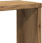 vidaXL - Wandschappen - kubus - 6 - st - 60x15x23 - cm - hout - artisanaal - eiken