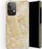 Selencia Hoesje Geschikt voor Samsung Galaxy A52 (4G) / A52s / A52 (5G) Hoesje - Selencia Maya Fashion Backcover - geel