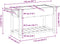 vidaXL - Tuinbak - met - Planken - 155x59x76 - cm - Massief - Grenenhout