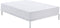 Verstelbaar onderlaken Alexandra House Living Wit 150 x 190/200 cm