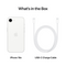 Apple iPhone 16e - Smartphone - A18-chip 48 MP camera - Wit