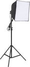 vidaXL - Fotostudioset - met - verlichtingsset - en - achtergrond