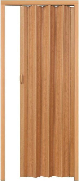 Tectake Vouwdeur - Ruimteverdeler - Waterbestendig - Hazelaar 203 x 80 cm