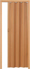Tectake Vouwdeur - Ruimteverdeler - Waterbestendig - Hazelaar 203 x 80 cm