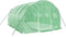 vidaXL - Tuinkas - met - stalen - frame - 12 - m² - 4x3x2 - m - groen