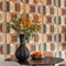 Emerald Zijden Kunstbloem Besjestak Berry Spray - Polyester - Oranje - 0 x 105 x 0 cm (BxHxD)