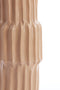 Light&living Vaas deco Ø14,5x36 cm LONGA keramiek cognac bruin