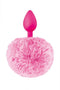 Sweet Caress - Buttplug met Ponpon - Roze - 3cm Diameter