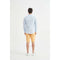 William de Faye Linnen shirt Blauw - Maat M