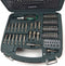 Brüder Mannesmann M54375 - Boor- en bitset 74-delig - Metalen bits en boren - Zwart en grijs (1 set)
