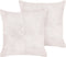 MILLET - Sierkussen set van 2 - Gebroken wit - 43 x 43 cm - Corduroy
