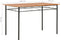 vidaXL - Eettafel - 120x70x75 - cm - MDF - bruin