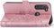 Hoesje Met Pasjeshouder Geschikt voor Motorola Moto G Pro - Mandala Bookcase - Roze