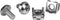 Startech CABSCREWM62 - Schroeven en moeren set - 100 M6 stuks