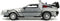 Jada Toys - Time Machine - Back to the Future - Auto - 1/24