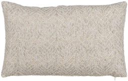 Kussen Katoen Linnen Grijs 50 x 30 cm