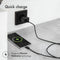 Accezz Wall Charger - USB-C en USB-A - Power Delivery 20W - Zwart