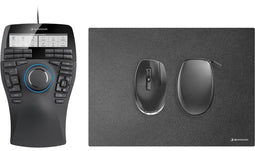 3Dconnexion SpaceMouse Enterprise Kit 2 - Draadloos - 31 knoppen - Linkshandig en Rechtshandig