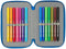 Safta Superman - Gevuld etui - 37 stuks - 19.5 x 12.5 x 5.5 cm - Blauw