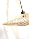 GOOD&MOJO Hanglamp Zanzibar - Rotan Wit - Ø40x12cm - Modern - Hanglampen Eetkamer, Slaapkamer, Woonkamer