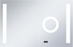 vidaXL - Badkamerspiegel - LED - met - aanraaksensor - 100x60 - cm