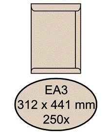 Envelop quantore akte ea3 312x441 120gr cremekraft | Doos a 250 stuk