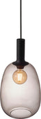 Nordlux Alton 23-hanglamp-E27-smoke glas/zwart