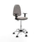 Piqueras y Crespo B1D05RN - Bureaustoel - Hoogteverstelbaar met armleuning - Wit