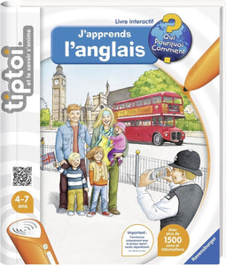 tiptoi® boek J'apprends l'anglais - Franstalig - Ravensburger - Leersysteem