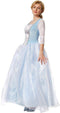 Dressforfun Cinderella - Sierlijke prinsessenjurk - Glanzende tule overrok - Lichtblauw (XL)