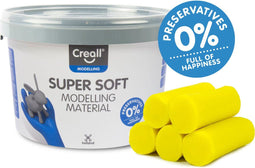 Creall Supersoft boetseerklei geel - 1750gram