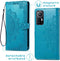 iMoshion Hoesje Geschikt voor Xiaomi 12X / 12 Hoesje Met Pasjeshouder - iMoshion Mandala Bookcase - Turquoise