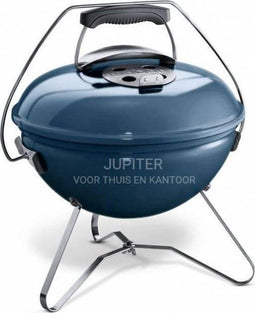 Weber Smokey Joe® Premium - Houtskoolbarbecue - Ø 37 cm - Slate Blue - Tuck-N-Carry Dekselvergrendeling - Gesloten ketel - Ventilatierooster - Draagbeugel