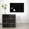 Sigel glasmagneetbord - Artverum - 100x65cm - zwart - SI-GL140