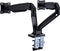 Gembird MA-DA2-03 - Bureaumount - 2x Verticaal kantelbaar - Max 35