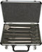 Makita D-42379 - SDS-Plus Beitelset - 2x Puntbeitel 250 mm 2x Platte Beitel 20 x 250 mm 1x Brede Beitel 40 x 250 mm (5 stuks)
