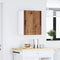 vidaXL - Keukenwandkast - Lucca - bewerkt - hout - oud - houtkleurig