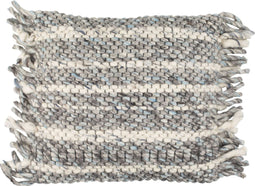 Zuiver Frills Kussen Grijs/Blauw