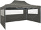 vidaXL - Vouwtent - pop-up - met - 4 - zijwanden - 3x4,5 - m - antraciet