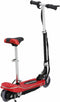 vidaXL Step elektrisch met zitje en LED 120 W rood