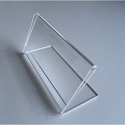 Klika - L-standaard acryl bxh 80x40mm. Liggend - 100 stuks