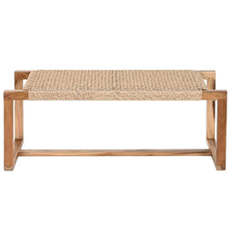 Kruk Home ESPRIT - Kruk - Teakhout 120 x 40 x 45 cm - Bruin