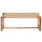 Kruk Home ESPRIT - Kruk - Teakhout 120 x 40 x 45 cm - Bruin