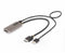 Startech.com 30cm HDMI naar DisplayPort Adapter Kabel - 8K 60Hz Actieve HDMI 2.1 naar DP 1.4 Video Converter Zilver Zwart